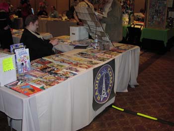 Table of the RADIO COMIX.