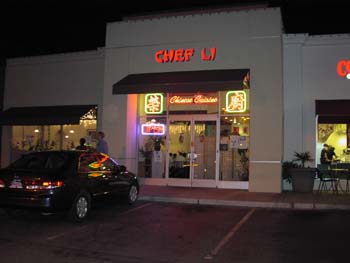 Chinese restaurant of Chef Li